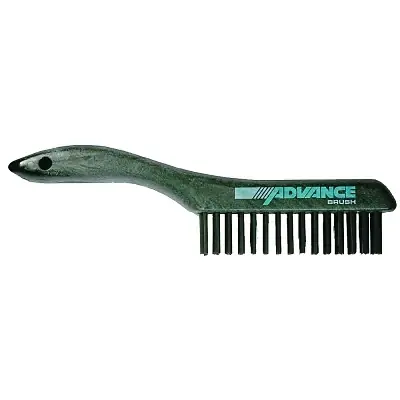 Pferd 85037 Shoe Handle Scratch Brush 4x16 Rows CS Wire Plastic Block Factory Price