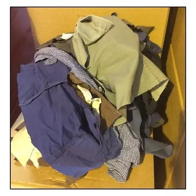 Instant Buy Sooner Wiping Rags 105-50 Wiping Rag Assorted Colors Lightweight 50 lb