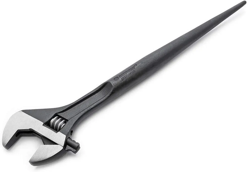Clearance Crescent AT215SPUD Adjustable Black Oxide Construction Wrench 16 Inch