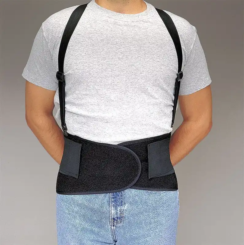 Allegro 7176-01 Back Support Size Small Black Certified