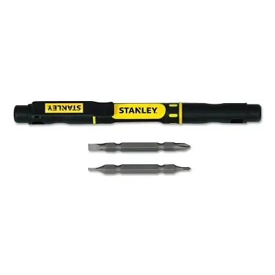 STANLEY 66-344 100 Plus Pocket Screwdriver 5-1/4 in L Top Pick
