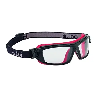 Bolle Safety 40299 Safety Glasses Clear Lens Anti-Fog Scratch-Resistant High Quality