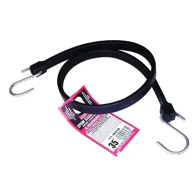 Factory Price Keeper 6235 EPDM Rubber Strap, Steel Hooks, 35 in L