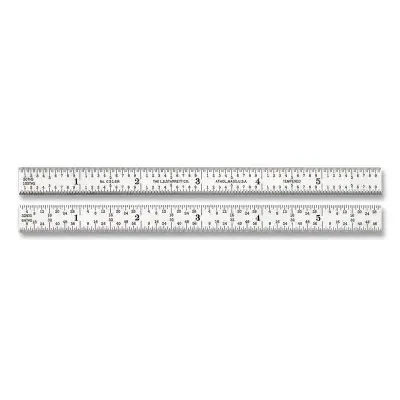 Top Rated L.S. Starrett 51374 Steel Rule 6 Inches 16R Steel Full-Flexible