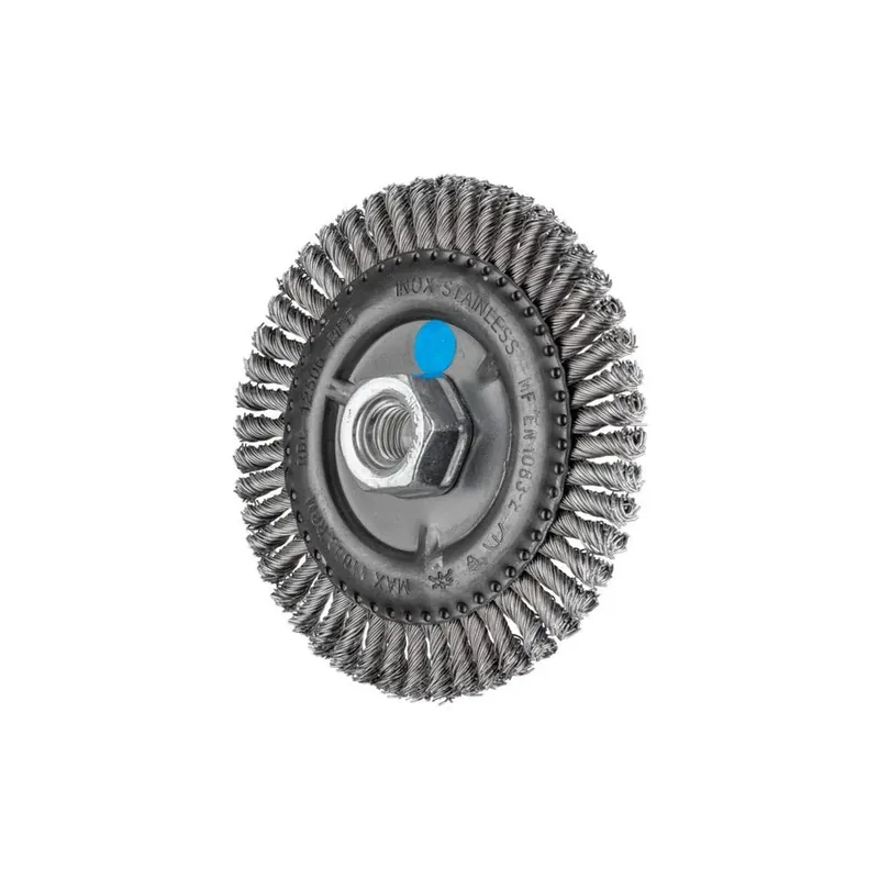 Secure Checkout Pferd 82608 4-7/8 Stringer Bead Knot Wheel .020 SS Wire 5/8-11 48 Knots