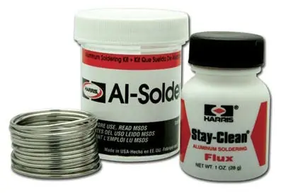 Buy Online Harris 500K 1 Oz Aluminum Solder Kit 85% Tin 15% Zinc