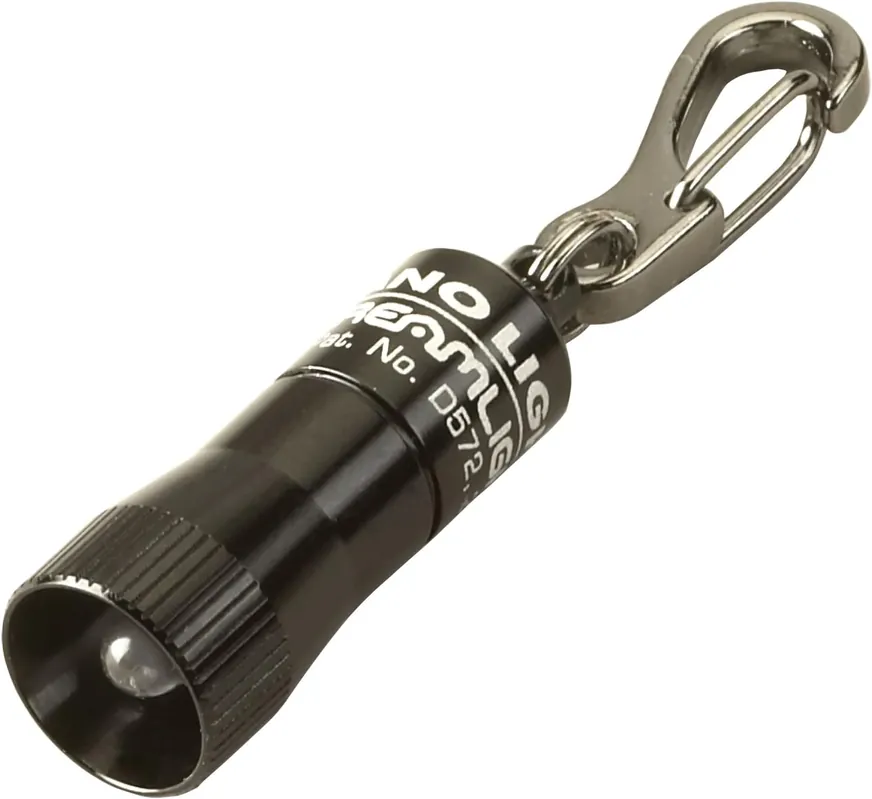 Today Only Streamlight 73001 Nano 10-Lumen Keychain LED Flashlight Black