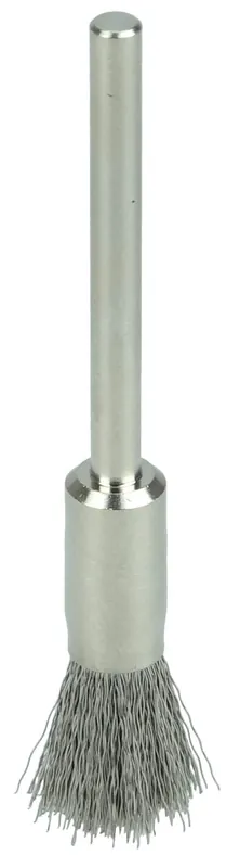 Best Choice Weiler 26114 Miniature Wire End Brush Stainless Steel 5/16 in Diameter 1/8 in Stem
