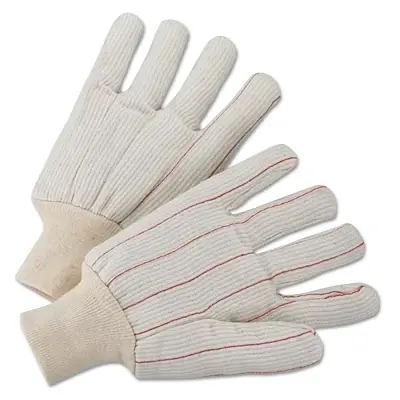 New Arrival PIP K81SCNCI Corded Gloves, Large, Natural White