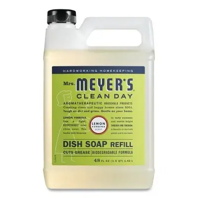 SC Johnson Professional 347544 Mrs. Meyer's Clean Day Dish Soap Refill Lemon Verbena 48 fl oz Special Discount