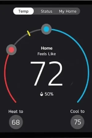 One Day Deal Lennox 22V24 S40 Smart Thermostat High Efficiency Programmable