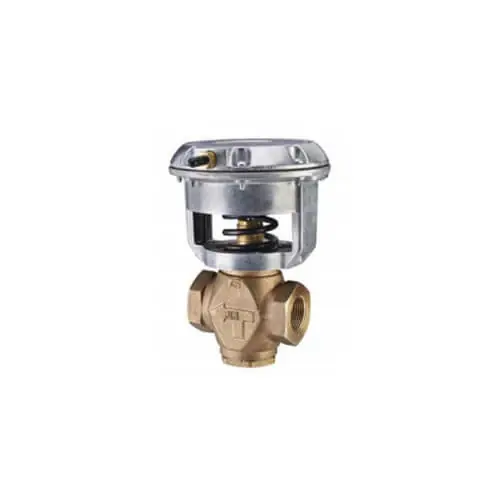 Clearance Johnson Controls VG7441GT+423GGA 1/2 Inch NPT 2-Way Normally Closed Mixing Globe Valve 4.6 Cv