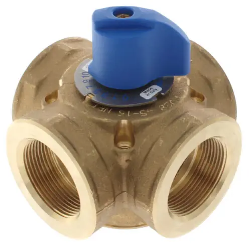 Tekmar Controls 723 1-1/2 Brass 4-Way Mixing Valve Latest