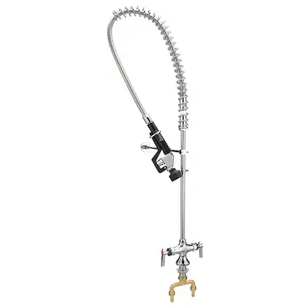 Allpoints 8013224 Faucet P/R Wall Mount Chrome Compression Valve LLC New Arrival