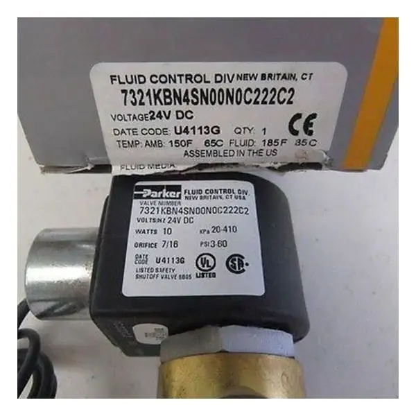 Place Order Parker Fluid Control 12F22C2148AAF4C01 3/4N/C 24V NEMA 4X,5/135#WTR
