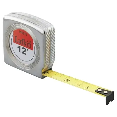 Affordable Crescent Lufkin W9212 Mezurall Measuring Tapes 1/2 in x 12 ft Chrome