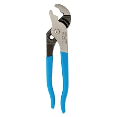 Channellock 412 BULK Tongue and Groove Pliers 6.50 Inches OAL 5 Adjustments Professional Grade