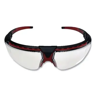 Final Sale Honeywell S2855HS Avatar Eyewear Polycarbonate Anti-scratch/Anti-fog Black/Red Plastic Frame