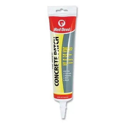 Best Price Red Devil 645 Pre-Mixed Concrete Patch Squeeze Tube 5.5 Fl Oz Gray