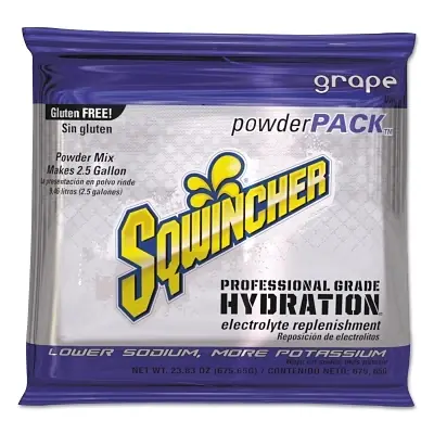Cheap Sqwincher 159016046 Powder Packs Grape 23.83 oz Pack Yields 2.5 gal
