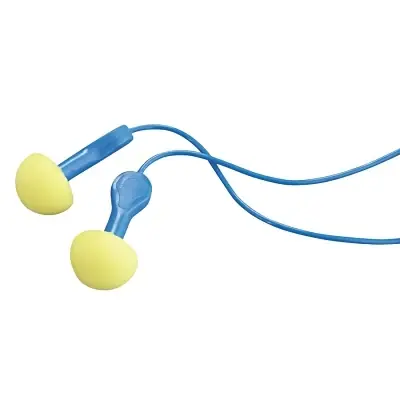 3M 7000002309 E-A-R Express Pod Plugs Earplug Polyurethane Yellow Blue Corded Luxury