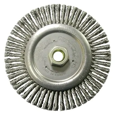 Holiday Sale Weiler 9500 Roughneck Stringer Bead Wheel 6 Inch Diameter 3/16 Inch Face 12500 RPM