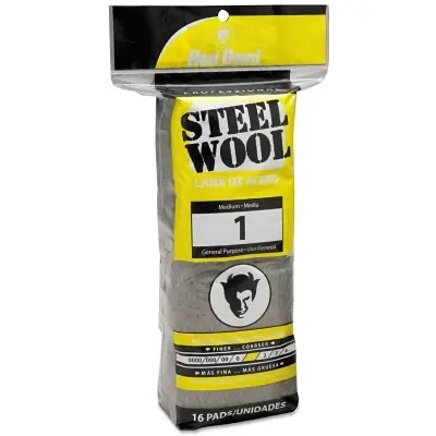 Genuine Red Devil 314 Steel Wool Medium Power (16 Pack) 314