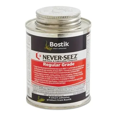 Professional Grade Never-Seez 30803820 Regular Grade Compound 8 oz Brush Top Can