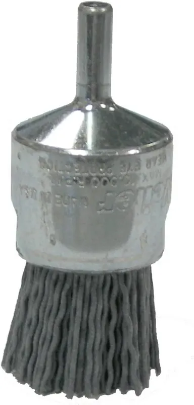 Weiler 10157 Silicon Carbide Cup Brush Shank Attachment 1 in Diameter 0.04 in Bristle Diameter New Arrival