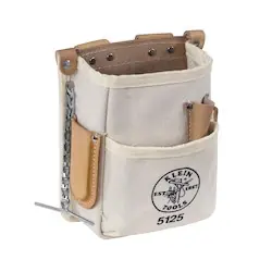 Hot Picks Klein 5125 Tool Pouch, 5-Pocket, Canvas