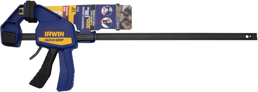 Weekend Sale Irwin 1964719 Quick-Grip Medium-Duty One-Handed Bar Clamp 18 Inch