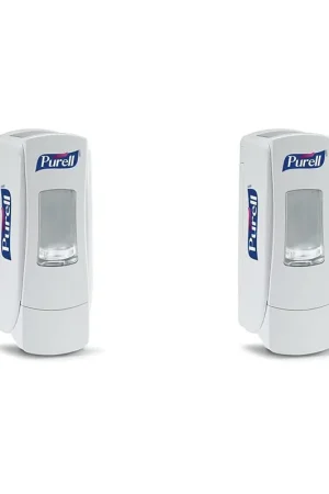 Best Seller Purell 8720-06 ADX-7 Push-Style Hand Sanitizer Dispenser, White, 700 mL Refill Size