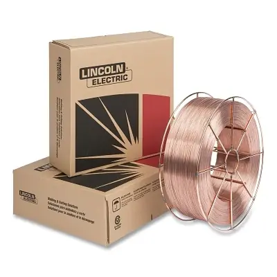 Lincoln Electric LINED031411 SuperArc L-56 MIG Wire 0.035 In Dia 33 Lb Steel Spool Copper Coated Mild Steel Genuine