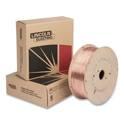 Lincoln Electric LINED021278 SuperArc L-56 MIG Wire 0.052 inches Diameter 44 lb Fiber Spool Copper Coated Mild Steel Today Only
