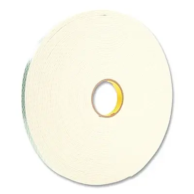 3M 7000048482 Double Coated Urethane Foam Tapes 4008, 3/4 in x 36 yd, 125 mil, Off-White Express Delivery
