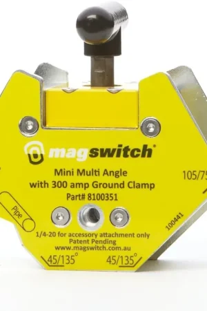 Magswitch 8100351 Mini Multi Angle with 300 Amp - Yellow/Silver/Black Time-Limited