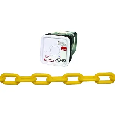 Campbell 990836 Plastic Chain Trade Size 8 Decorative Non-Load Bearing Yellow Bargain