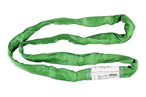 Crafted Liftex ENR2X6PD RoundUp Endless Sling 2 in x 6 ft Green