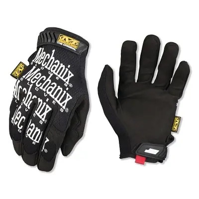 Genuine Mechanix Wear MG-05-012 Xx-Large Original Glove Nylon Synthetic Leather Thermal Plastic Rubber TPR TrekDry Tricot 2X-Large Black