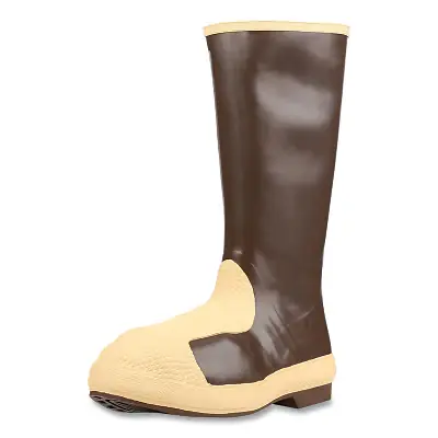 Authentic Servus 22206CTM080 Neoprene Steel Toe Met Guard Boots Size 8 Copper/Tan