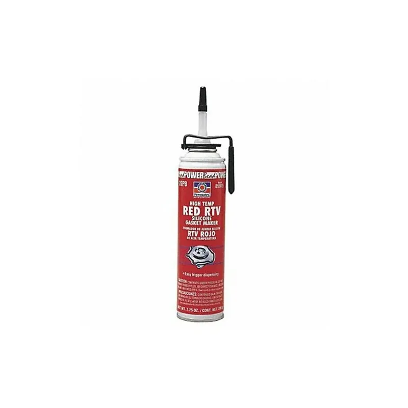 Trusted Brand Permatex 85915 High-Temp Red RTV Silicone Gasket Maker 7.25 oz PowerBead Can
