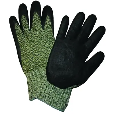 Authentic PIP 710SANF/L Foam Nitrile Gloves Large Cut Resistant