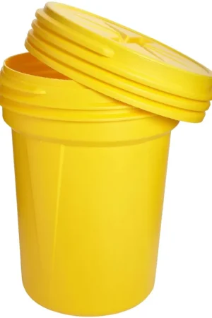 Eagle 1600SL 30 Gallon High Density Polyethylene Lab Pack Barrel Drum Screw-On Lid Yellow Holiday Sale