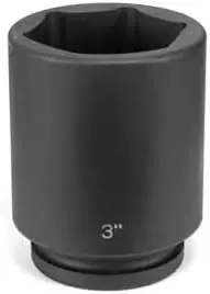 Grey Pneumatic 4100D Socket 1 Drive 3-1/8 Deep Impact Socket Popular