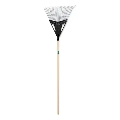 Save Now Union Tools 64025 Lawn and Leaf Rake, 20 in Poly-Steel Blade, 48 in Hardwood Handle