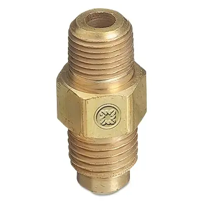 Price Cut Western Enterprises F-43 Brass SAE Flare Tubing Connections Adapter 500 PSIG CGA-440 to 1/2 in NPT Male