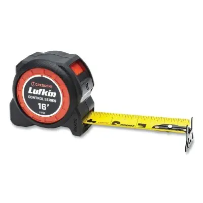 Crescent Lufkin L1016C-02 Command Control Series Tape Measure 1-3/16 in x 16 ft Yellow Clad Trusted Brand