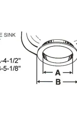Professional Grade MOUNTING ADAPTER for In-Sink-Erator 11327G