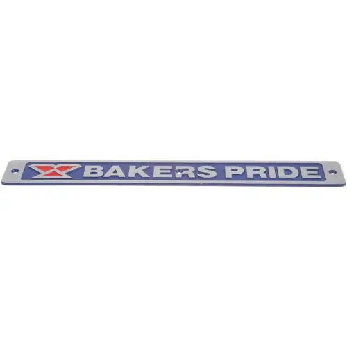 Buy Online Nameplate for Bakers Pride U1043X