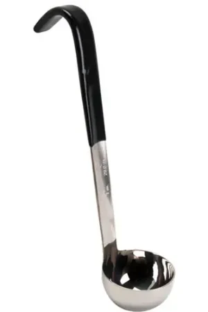 Ladle 1 Oz Stainless Steel Black Handle 4970120 for Vollrath/Idea-Medalie Fresh Stock